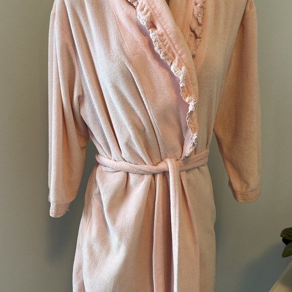 Soft Terry Bath Robe - Size Large - Picture 2 of 5